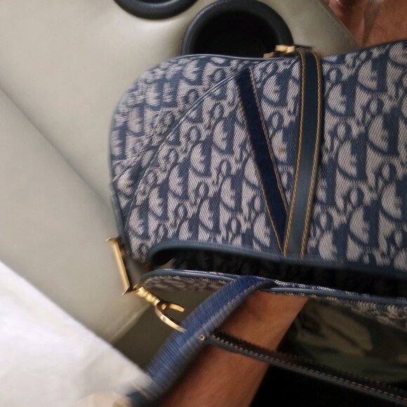 christian dior double initial saddle bag - Picture 3 of 7